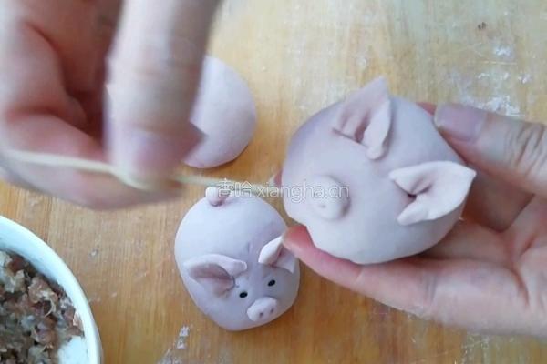 小猪鲜肉包的做法图解8