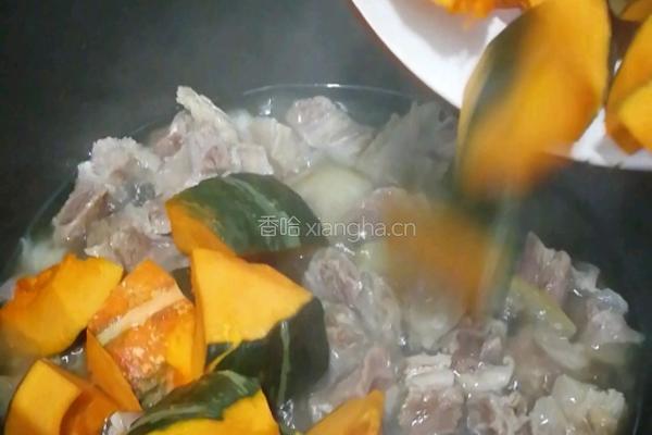 清炖牛肉南瓜的做法图解7
