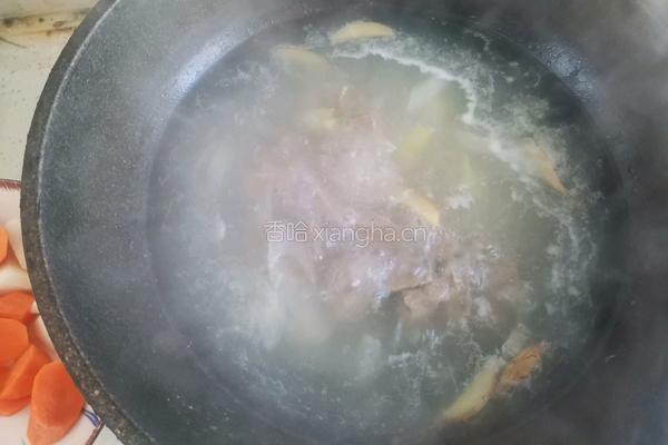 胡萝卜山药羊肉汤的做法图解9