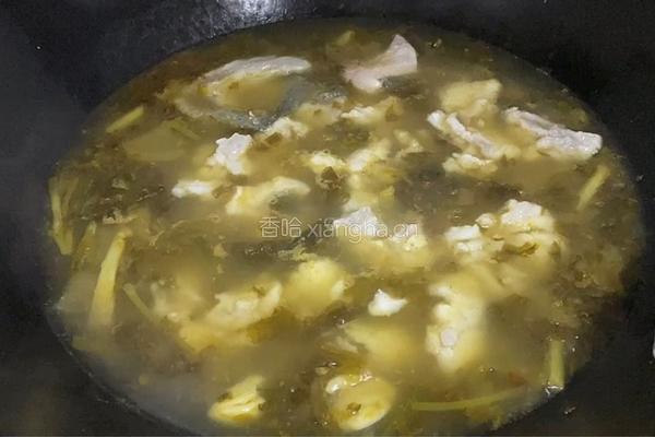 酸菜鱼的做法图解6
