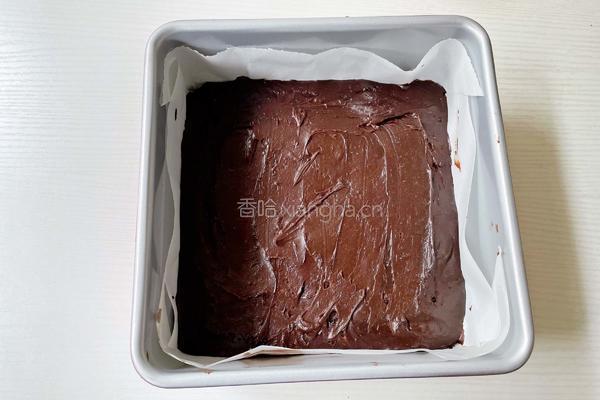 焦糖布朗尼的做法图解7