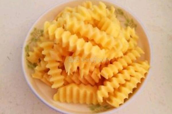 麻辣土豆条的做法图解2