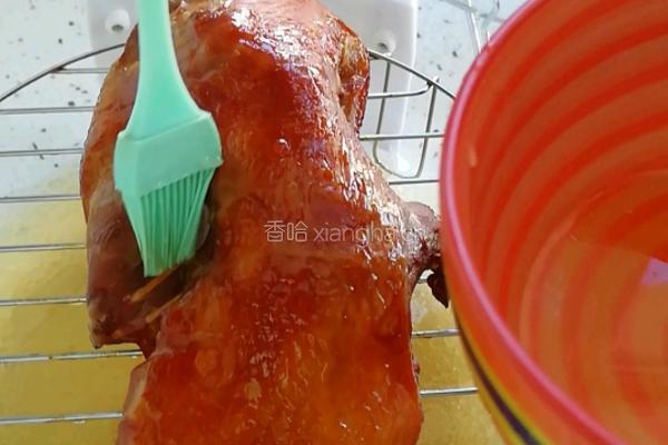 家庭版烤鸭的做法图解5