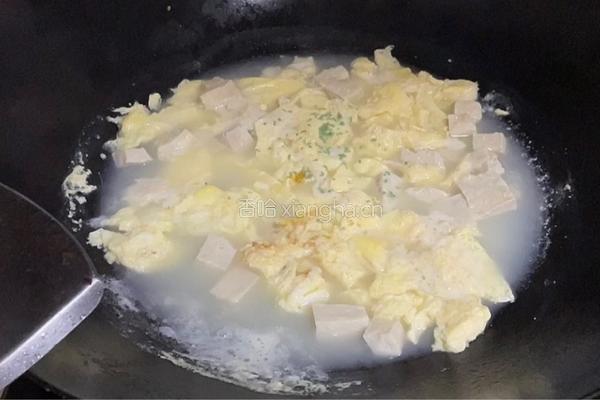 鸡蛋豆腐汤的做法图解7