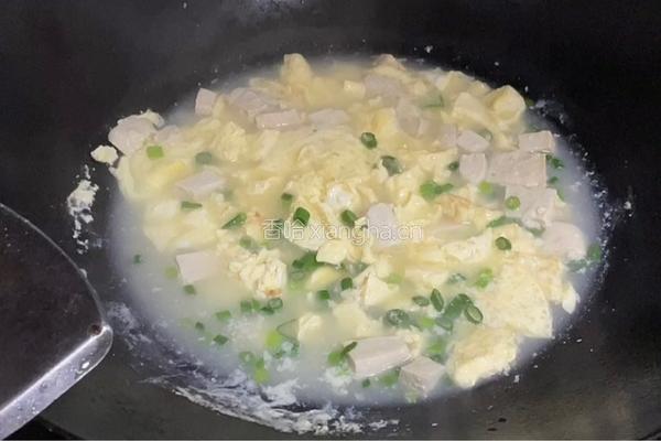 鸡蛋豆腐汤的做法图解9