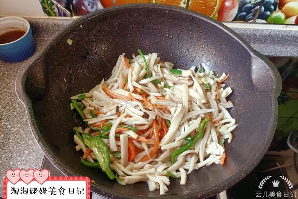 蚝油杏鲍菇丝的做法图解8
