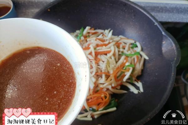 蚝油杏鲍菇丝的做法图解9