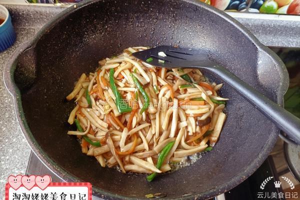 蚝油杏鲍菇丝的做法图解10