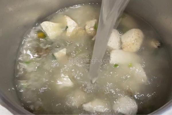 小鲍鱼芋头粥的做法图解11