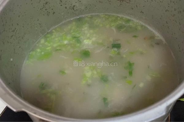 小鲍鱼芋头粥的做法图解13
