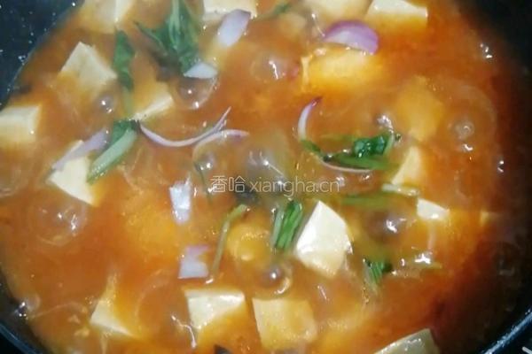豆腐炖蛋的做法图解9
