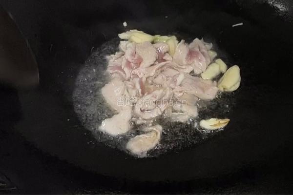青椒丝炒肉片的做法图解5