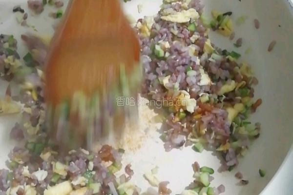 炒米饭的做法图解6