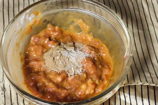 莲藕肉末小米粥的做法图解5