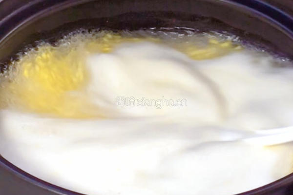 莲藕肉末小米粥的做法图解7