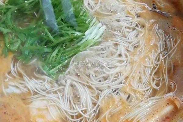 鲜虾热汤面的做法图解11