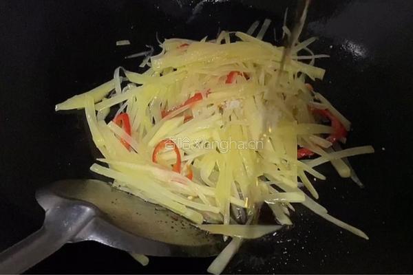 酸辣土豆丝的做法图解8
