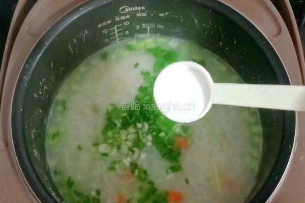 山药鸡肉粥的做法图解13