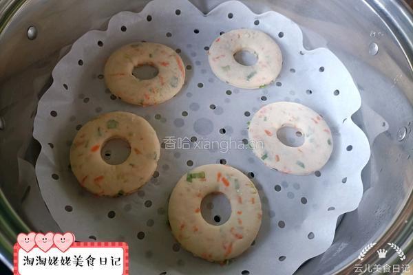 蔬菜甜甜圈的做法图解12