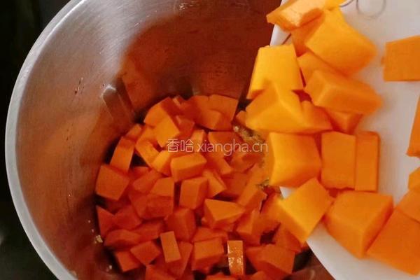 南瓜小米糊的做法图解4