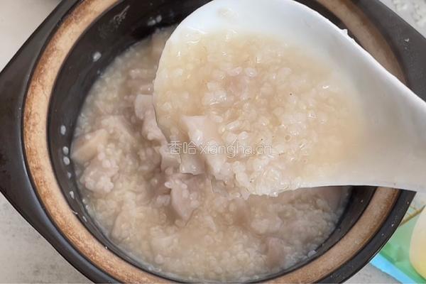 芋头粥的做法图解9