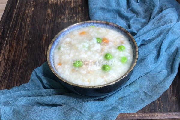 豌豆肉末粥的做法图解8