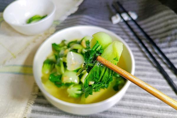 蒜爆小白菜的做法图解8