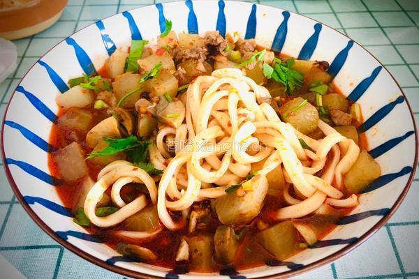 羊肉臊子面的做法图解15