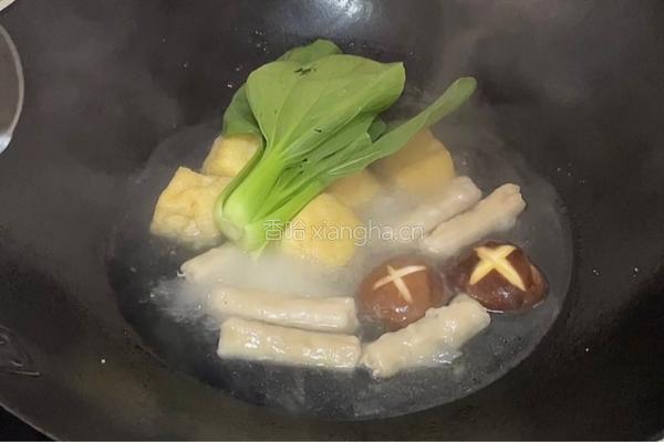 燕饺豆泡汤的做法图解8