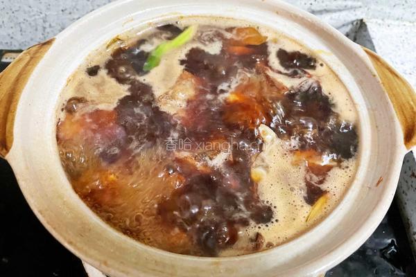 板栗排骨煲的做法图解12