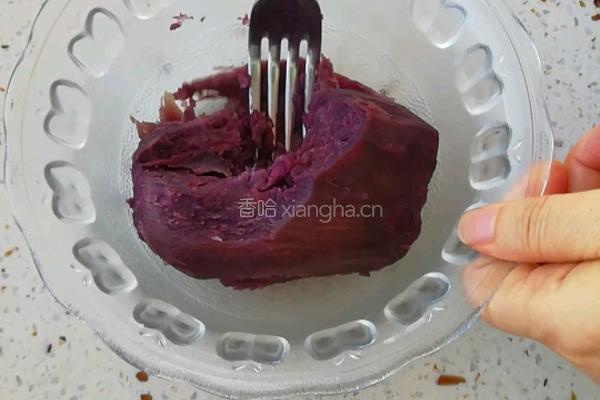 紫薯蛋挞的做法图解1