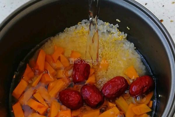 南瓜粥的做法图解4