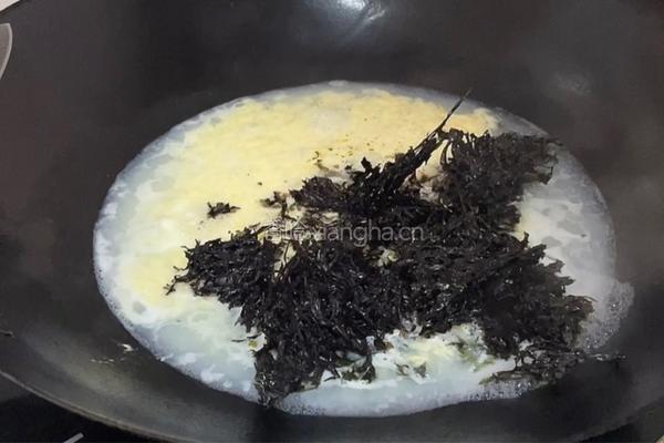 紫菜蛋花汤的做法图解4
