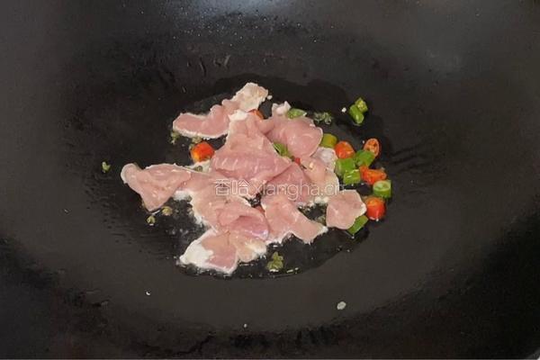 肉片炒黄瓜的做法图解3