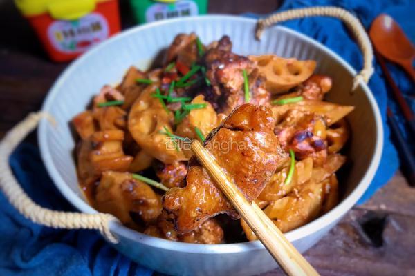 莲藕酱炖鸡腿肉的做法图解15