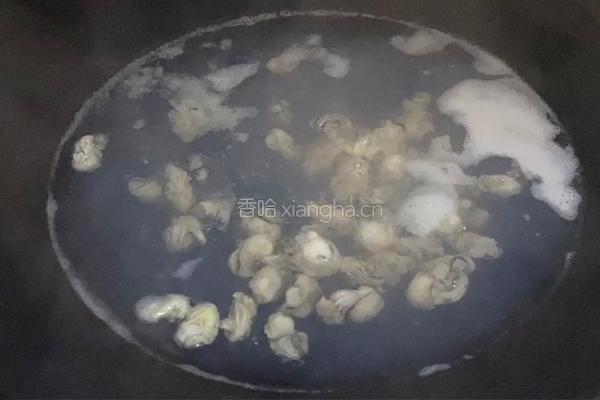 紫菜丸子海蛎汤的做法图解3