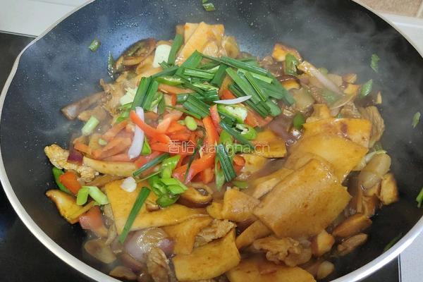 干锅千叶豆腐的做法图解11