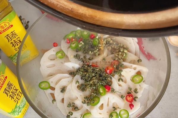 藤椒藕片的做法图解9