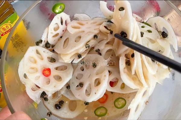 藤椒藕片的做法图解10