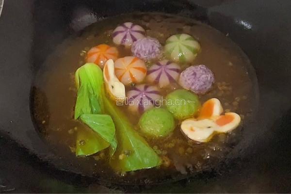 水晶丸子火锅的做法图解9