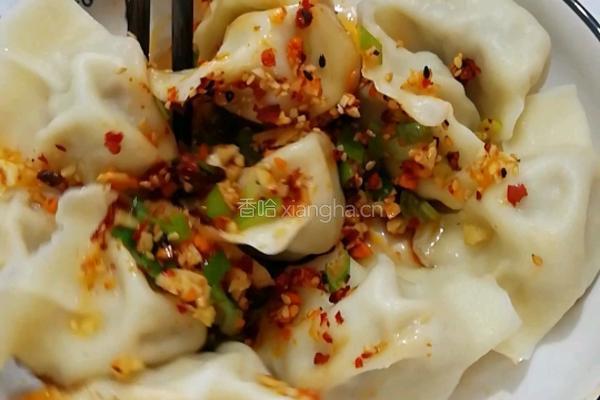 油泼饺子的做法图解6