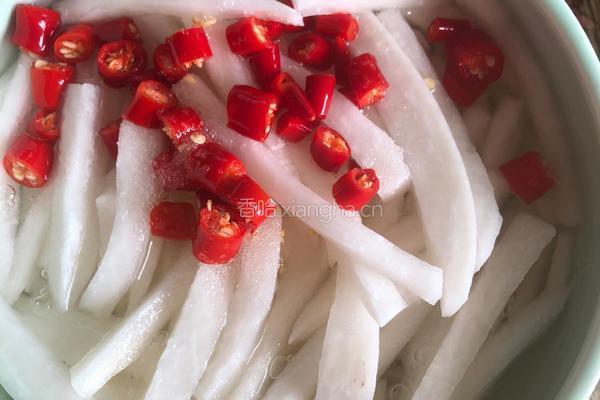 酸辣萝卜的做法图解6