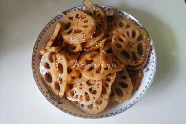 麻辣藕片的做法图解4