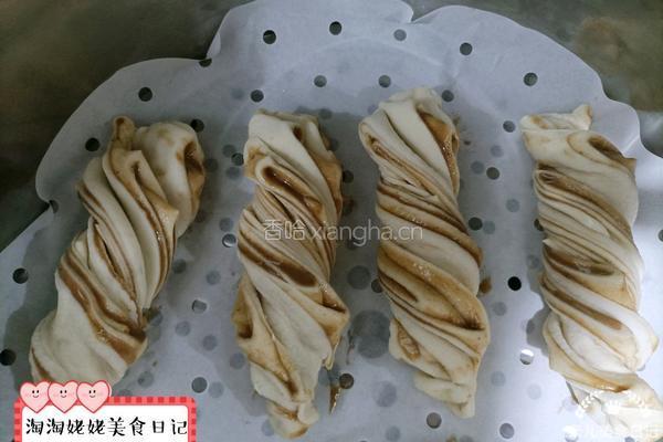 麻酱花卷的做法图解15