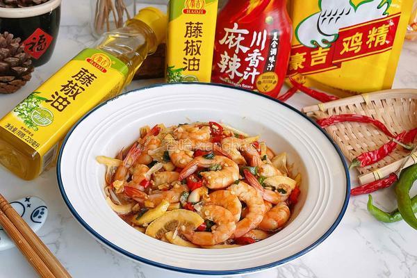 酸辣柠檬虾的做法图解11