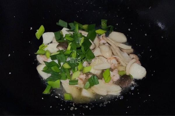 杏鲍菇炒虾仁的做法图解7