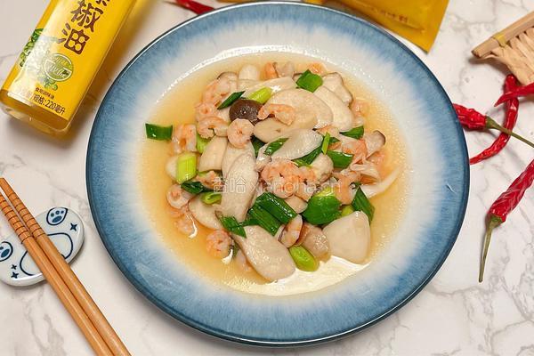 杏鲍菇炒虾仁的做法图解11