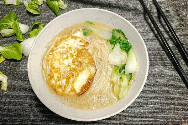青菜鸡蛋汤面的做法图解11
