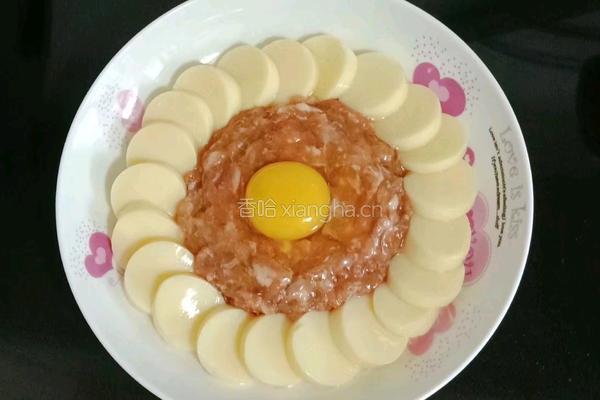 肉末鸡蛋蒸豆腐的做法图解8