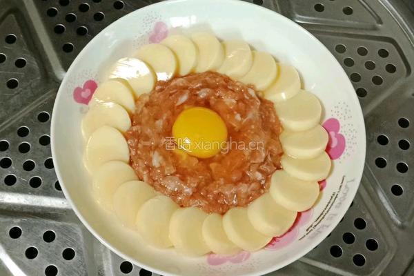 肉末鸡蛋蒸豆腐的做法图解9